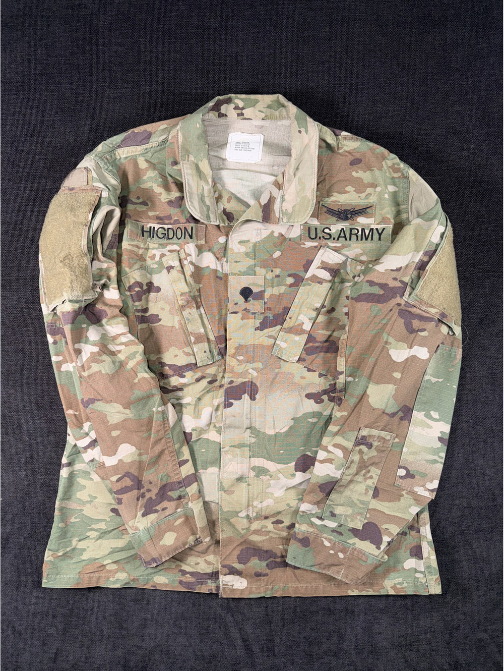 U.S. Army Small Regular Combat Uniform Jacket Multicam Camo
